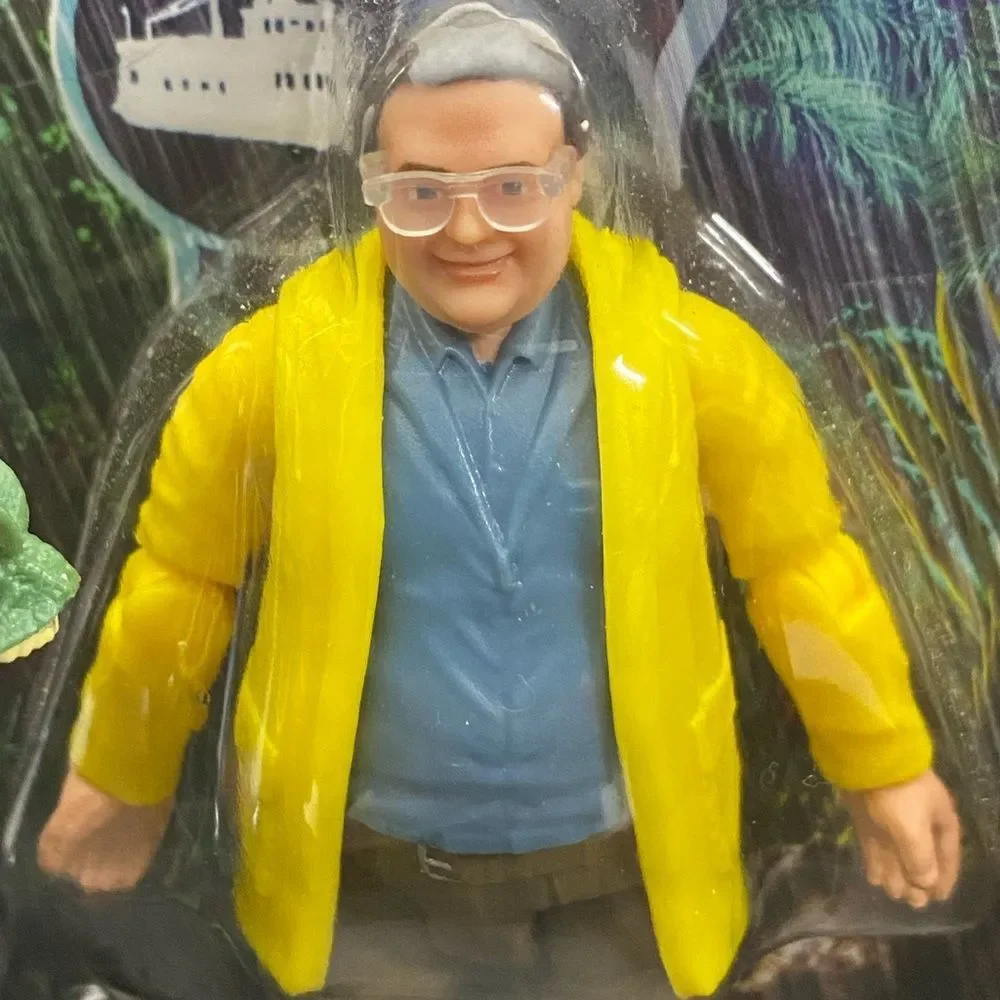 Jurassic World Nedry Getaway Pack with Jeep & Dilophosaurus Action Figures